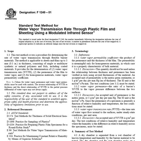 Water Vapor Transmission Rate Tester|astm f1249 pdf free download.